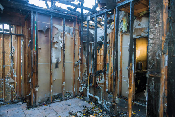 Professional Smoke Damage Restoration technician working in Nottingham, PA